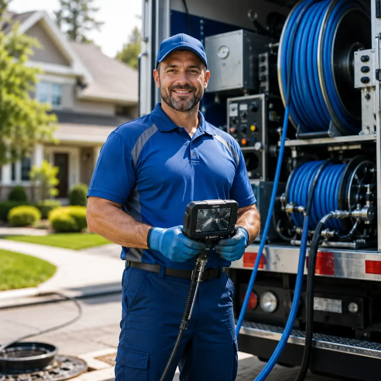 Local outdoor drain cleaning specialists in Marvell, AR